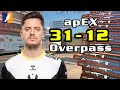 [Highlight] apEX | ALL PEEK (31-12) | Overpass | CS2 FACEIT | Jan 17, 2024