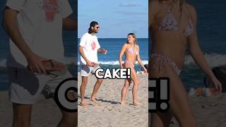 Look at my nice cake prank