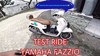 TEST RIDE YAMAHA FAZZIO, KELUH KESAH PAKE YAMAHA FAZZIO  DI JALAN