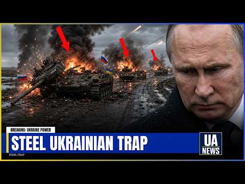 Russia Pushed a T-90M Column Through Toretsk's Last Paved Road — BIG MISTAKE