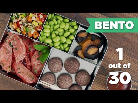 Bento Box Healthy Lunch 1/30 (Vegan) - Mind Over Munch