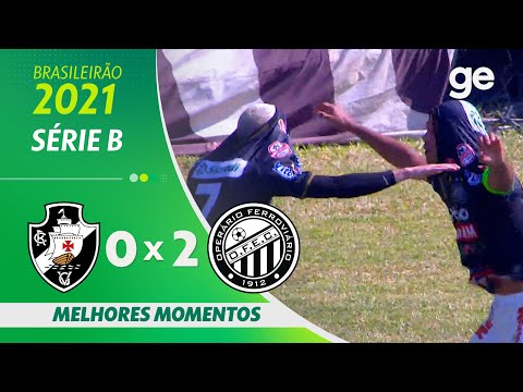 VASCO 0 X 2 OPERÁRIO | MELHORES MOMENTOS | 1ª RODADA BRASILEIRÃO SÉRIE B 2021 | ge.globo