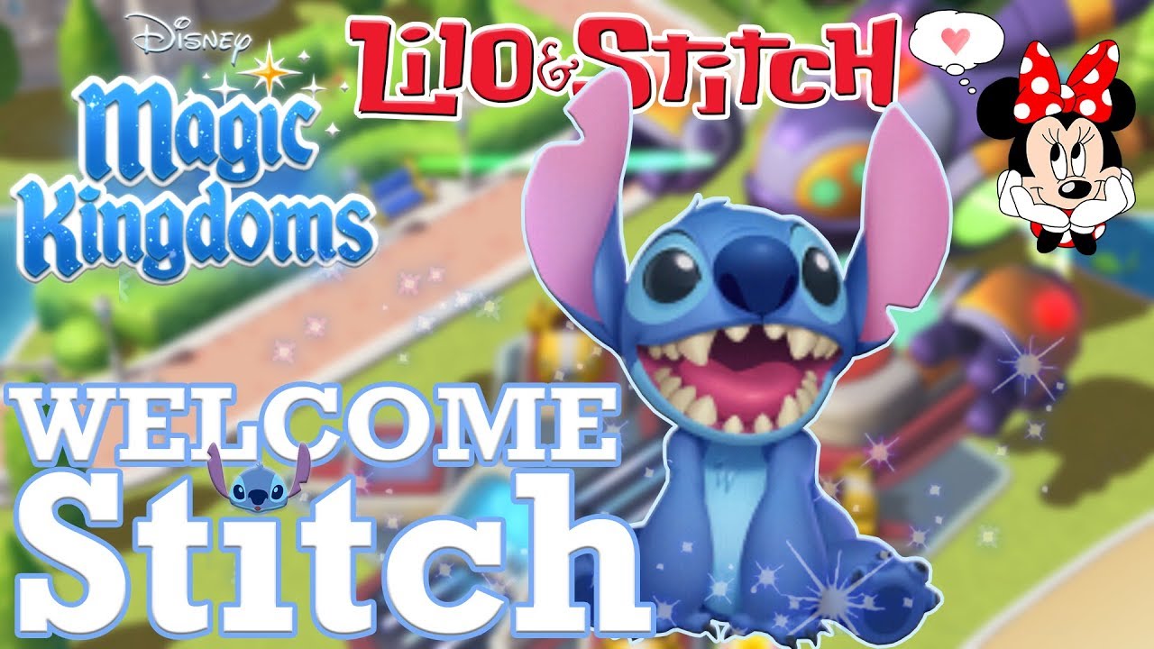 beautycon WELCOME STITCH! Disney Magic Kingdoms | Gameplay Walkthrough Ep.193