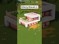 Minecraft Easy Cherry Blossom House🌸 #minecraft