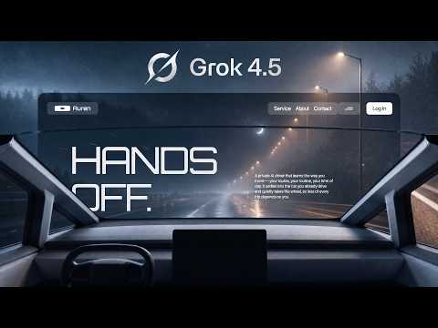 Build This Scroll Website with NEW Grok 4.5