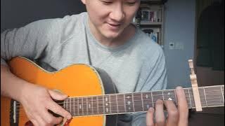 CAS(Cigarettes after sex) - John Wayne, guitar fingerstyle tutorial