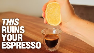 Why Your Espresso Tastes Sour (And How to Fix It!)