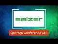 Salzer Electronics Q4 FY26 Concall: Smart Meter Demand and Switchgear Growth Support Expansion Plans
