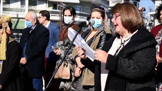 Η κατάθεση στεφάνων στο Ηρώο της Νάουσας και ο πανηγυρικός της 28ης Οκτωβρίου 2021