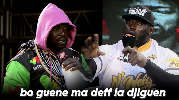 " yow do goor " Face à Face bou tangue dieur entre Balla Gaye 2 et Siteu