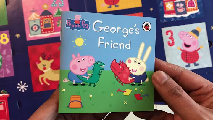 16. George’s Friend: Peppa Pig Christmas Advent Calendar 24 Books - Read Aloud Book for Children