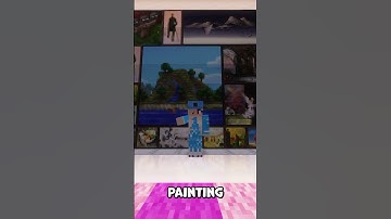How to make a PAINTING in Minecraft NEW 1.21 (Tutorial) #minecrafttutorial #minecraft