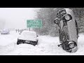 Best of WINTER FAILS - Idiots vs. Snow / Snow car crashes / Icy roads