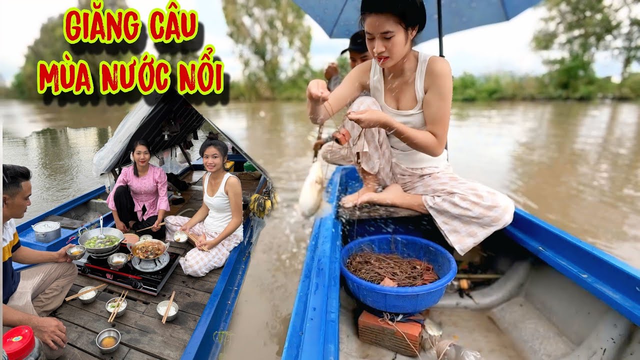 Subi” GIĂNG CÂU TRÚNG MÁNH “Lớn- Cuộc Sống Săn Bắt và Mưu Sinh Trên Đồng Nước Nổi | Lộc Cá Lăng 