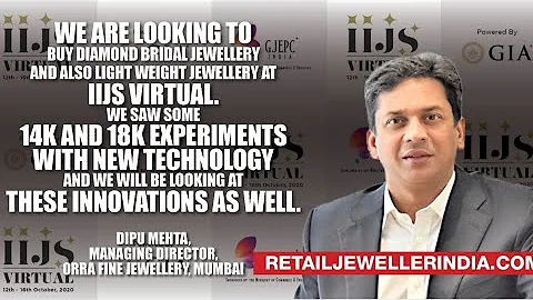 Interview with Dipu Mehta,  ORRA Fine Jewellery, o...
