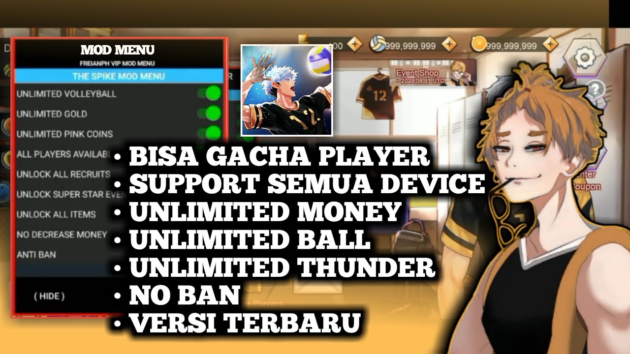 THE SPIKE VOLLEYBALL STORY M0D APK UNLIMITED MONEY TERBARU 2023 V.3.1