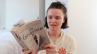 I finally conquered THE GOLDFINCH (800+ pages)