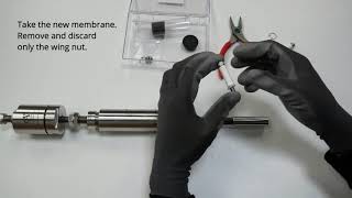 Membrane replacement for GENIE 750 or 755 probe