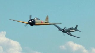 Oshkosh: AirVenture Pacific Air War air show - 25Jul15