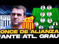 ¡ÚLTIMA HORA! Alianza Lima y su POSIBLE ONCE ante Atlético Grau