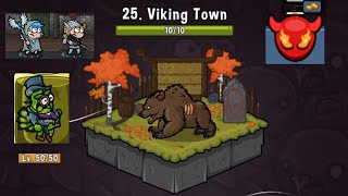 Pickle Pete: Viking Town (NIGHTMARE Difficulty, Lv. 50 Gears, With Companions)