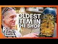 400 year old clock is the oldest item ever brought to the shop  the repair shop