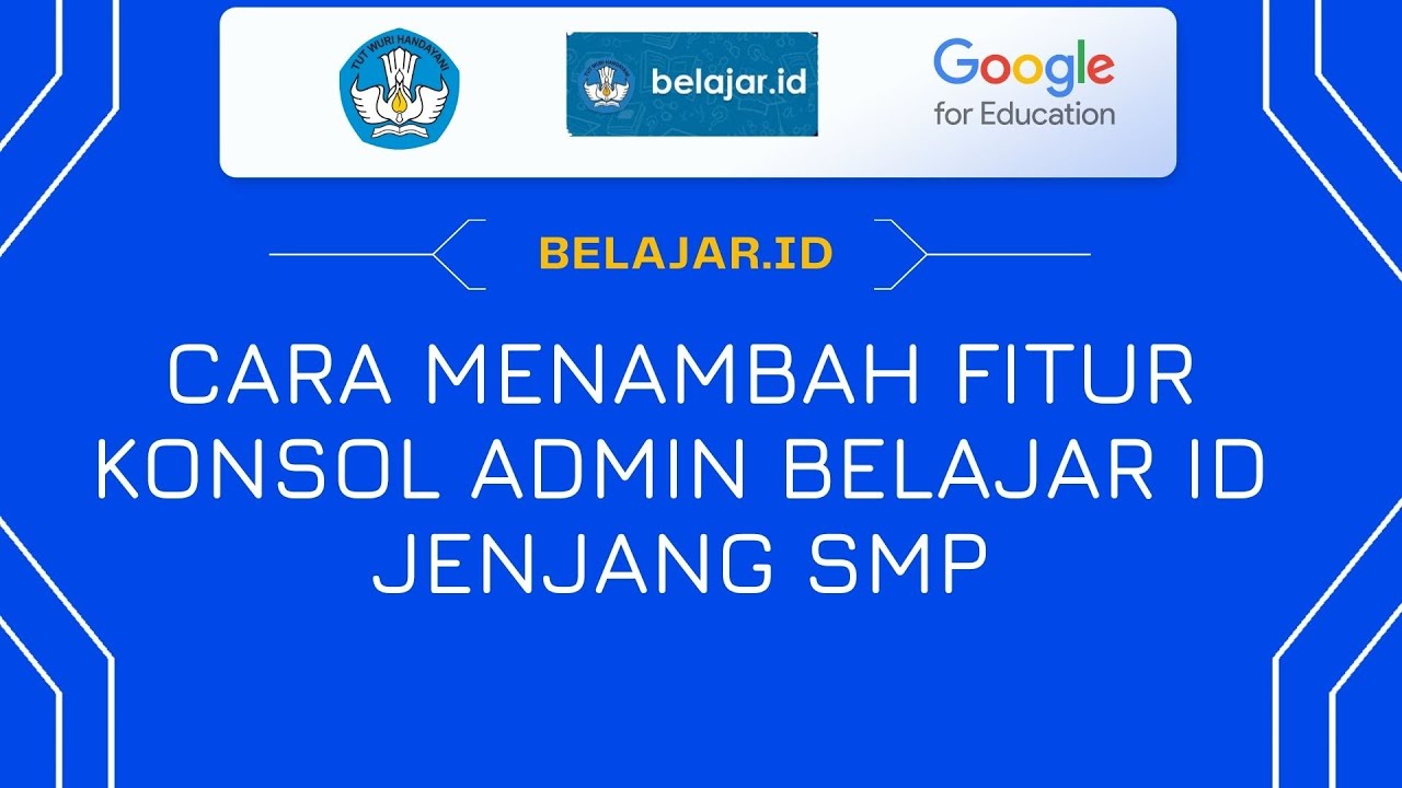 Cara Menambah Fitur Konsol Admin Belajar Id Jenjang SMP YouTube Cara menambah fitur konsol admin belajar id jenjang smp youtube
