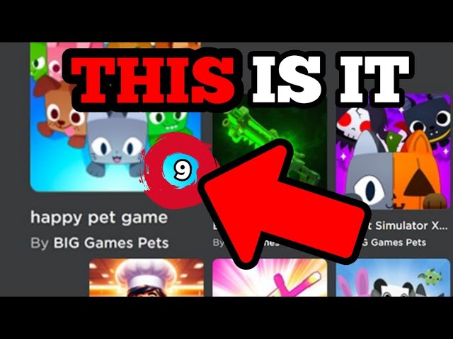 Pet Simulator News 🐾 on X: A BIG Games discord server mod has said that  happy pet game is not releasing today  / X
