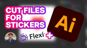 Set up ANY Design for Sticker Production (Adobe Illustrator & Flexi)