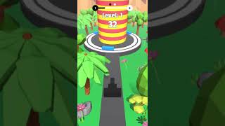 Stacky Tower Breaker: Fire Shooter 3D Gameplay in Forest Island Level screenshot 1