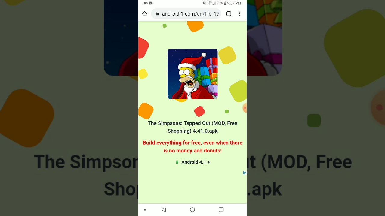 The Simpsons Tapped Out Apk 2020 For Android Devices Youtube