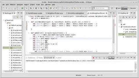 Implementing Spatial Grids using Scala