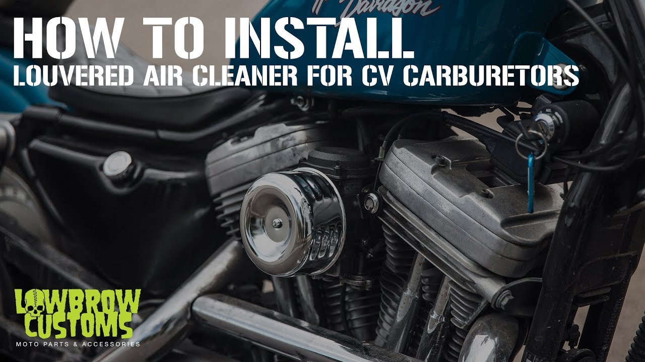 Carburetor Air Cleaner Intake Filter Kit For Harley Davidson Sportster 883 1200 