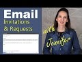 Email: Invitations and Requests - Improve Your English Writing Skills