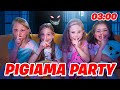 PIGIAMA PARTY CON I NOSTRI AMICI DI SCUOLA DI GIORGIA ALLE 3 DI NOTTE IN CASA ! STORIA DI PAURA!