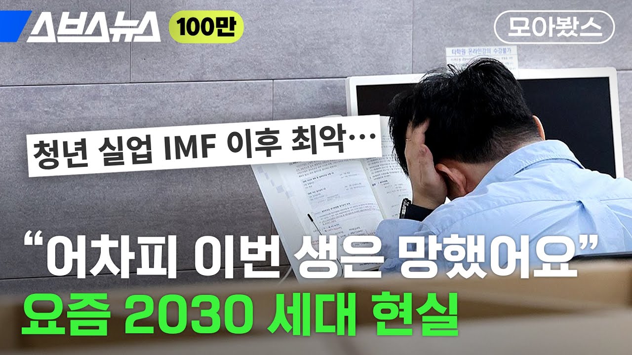 '쉬었음 청년' 문제에서 잘 이야기 되지 않는 것들 [모아봤스] / 스브스뉴스