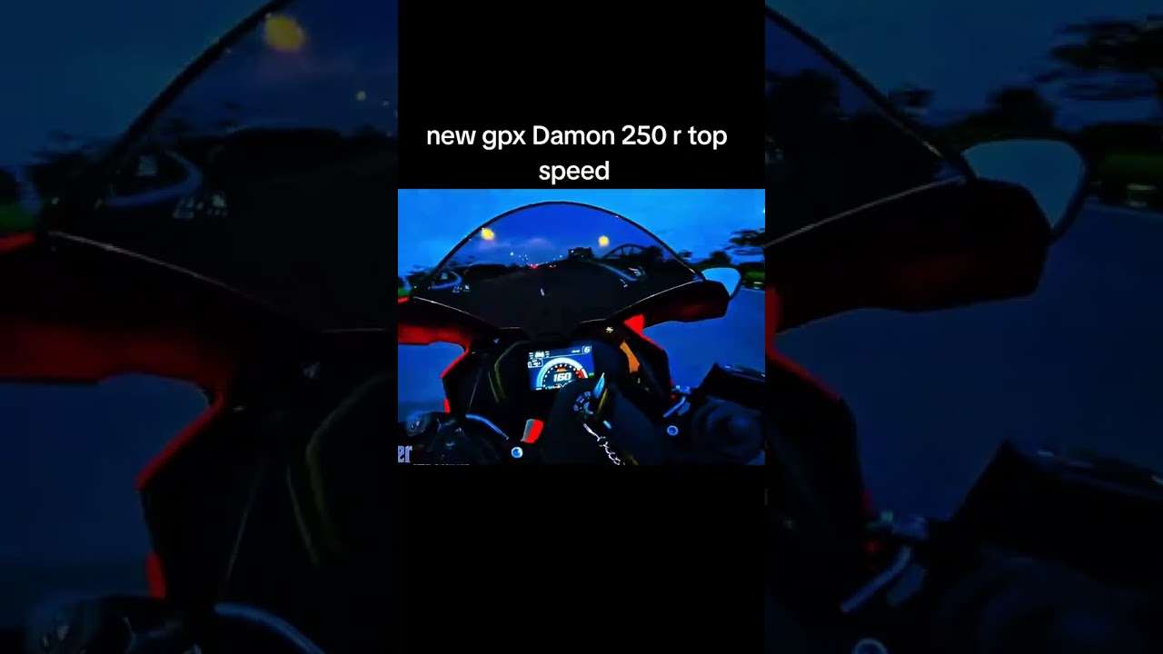 GPX Demon GR250R Bangladesh top speed challenge