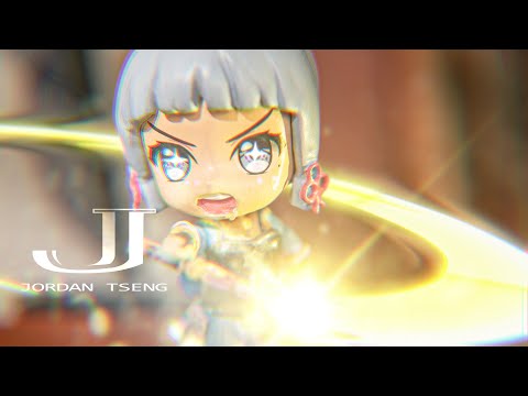 Ayaka's Summer Wars|Genshin Impact|Stop Motion【JordanTseng】