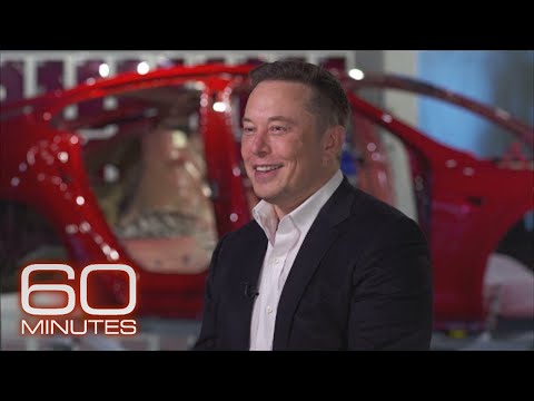 Elon Musk talks about his Twitter use on 60 Minutes in 2018