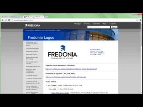 Adding the Fredonia logo to your email signature