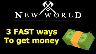 3 FAST ways to get New World coins when you have no money