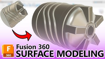 Autodesk Fusion - De ultieme gids voor oppervlaktemodellering voor beginners!