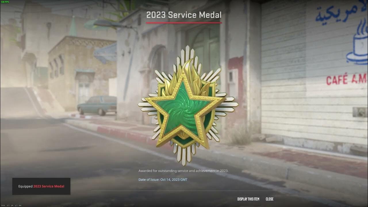 Getting *First* Service Medal in Counter Strike 2 cs2 2023 