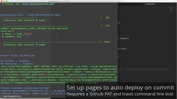 packagedocs R package