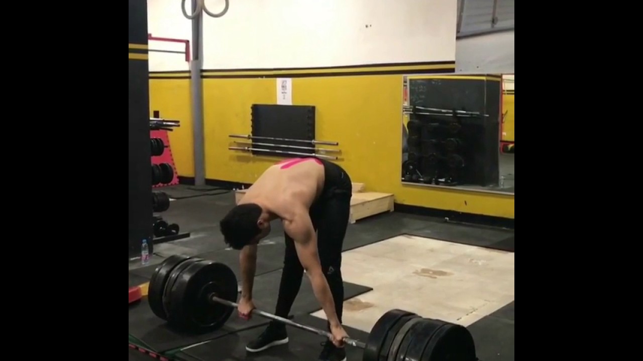 Deadlift: 250 x 1 rep by Kalim Bechara