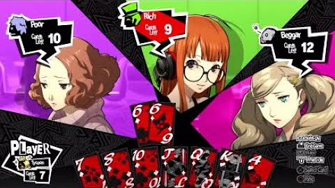 Persona 5 Royal Playing Tycoon Card Game