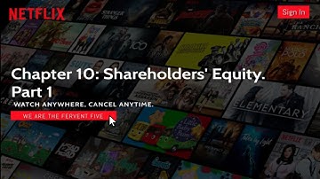 Chapter 10  ( Shareholders` Equity ) PART 1