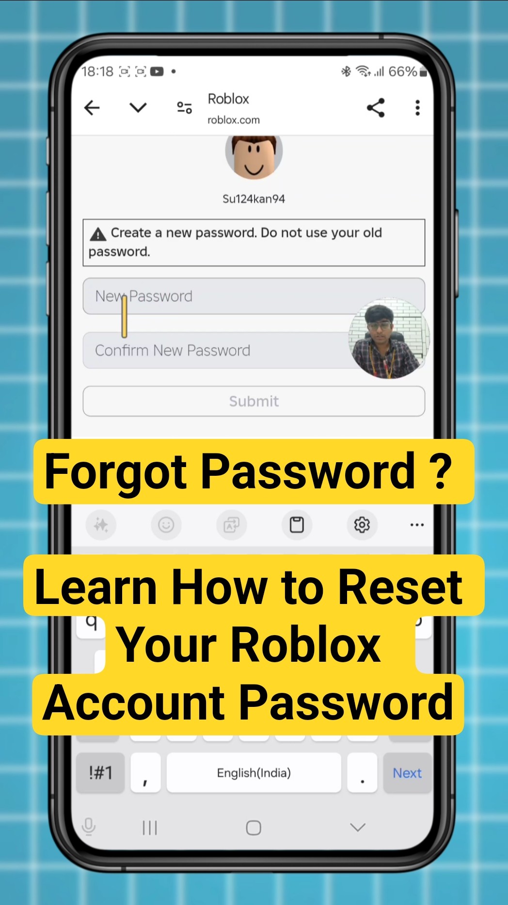 How To Reset Your Roblox Account Password YouTube Oardefault 
