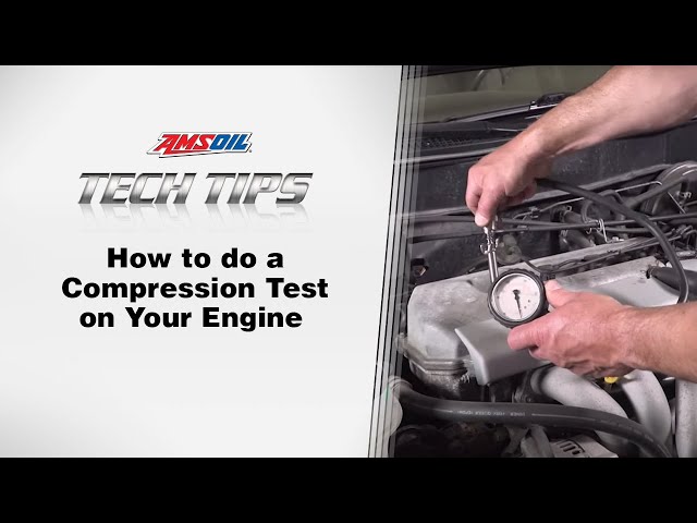 How to do a Compression Test on Your Engine 