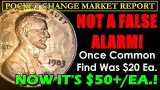 ONCE UNLOVED COIN GETTING A PUSH! Common Lincoln Cent Find Hits $50+ A PIECE! | PCMR